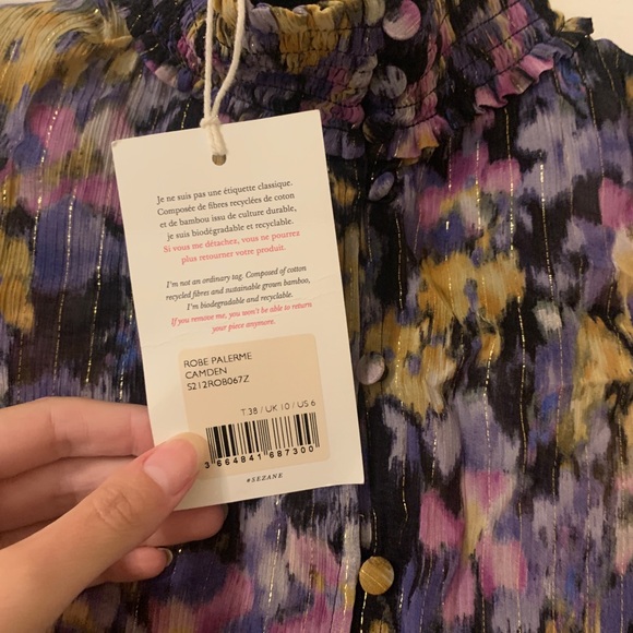 Sezane Palerme Dress 💜 - Picture 11 of 12